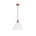 thumbnail image 6 of 516-1S-BK-GBC-122 Innovations Lighting Berkshire - 1 Light Mini Pendant In Industrial Style-12.75 Inches Tall and 12 Inches Wide-Matte Black, 6 of 7