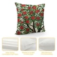 thumbnail image 4 of SHANXI  Throw Pillow Cushion Cover, Tree Full of Fruits Fresh Organic Ecology Themed Artwork, Decorative Square Accent Pillow Case,, Olive Green 24x24in, 4 of 5
