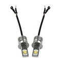 thumbnail image 3 of Super Bright H3 CSP LED Fog Light Bulbs Conversion Kit 80W 2000LM 3000K Yellow, 3 of 6
