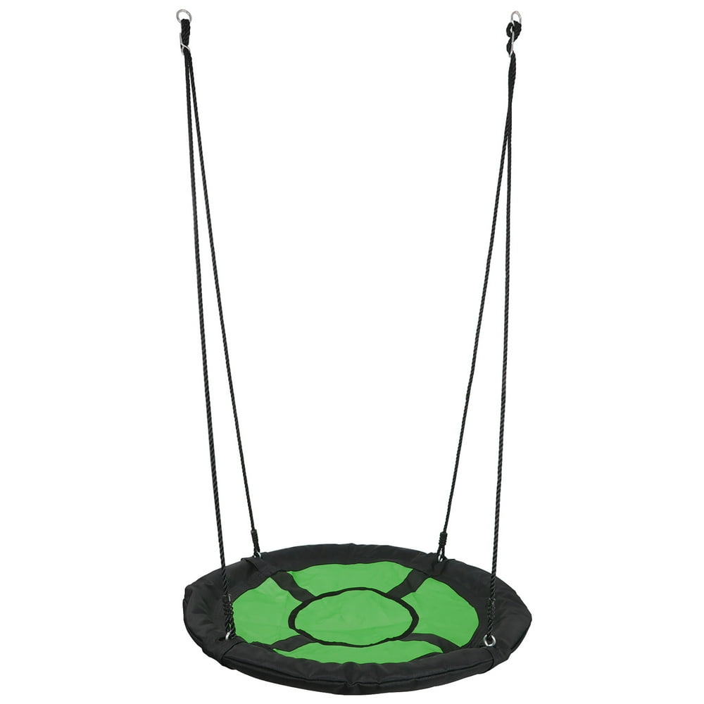 ZENSTYLE 40" Saucer Tree Swing Set 360° Rotate Adjustable Hanging