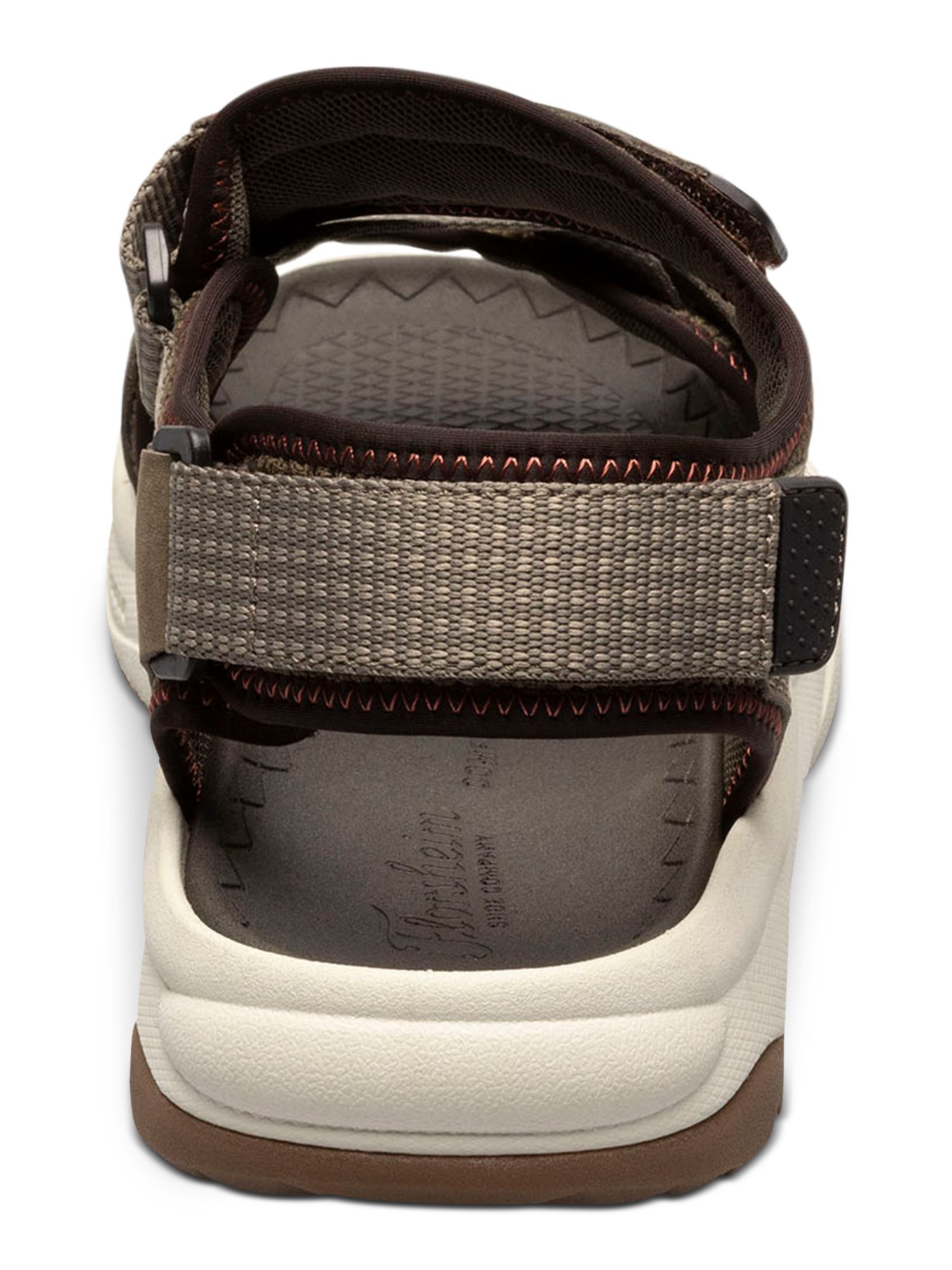FLORSHEIM Mens Brown Adjustable Perforated Tread Lite Round  display picture 1