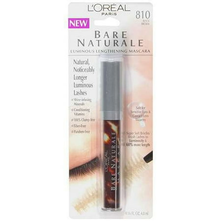 L'Oreal Paris TRUE MATCH NATURALE MINERAL-ENRICHED MASCARA #810 BLACK BROWN