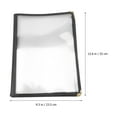 thumbnail image 5 of Menu Covers Menu Organizer Clear Menu Sleeves Formula Holder Table Menu A4 Menu Cover, 5 of 6