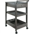 thumbnail image 2 of Winsome Wood Jeston Entertainment Cart, Oyster Gray, 2 of 9