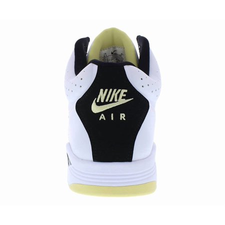 Nike Air Flight Lite Mid Unisex Shoes Size 11, Color: White/White/Lemon Black