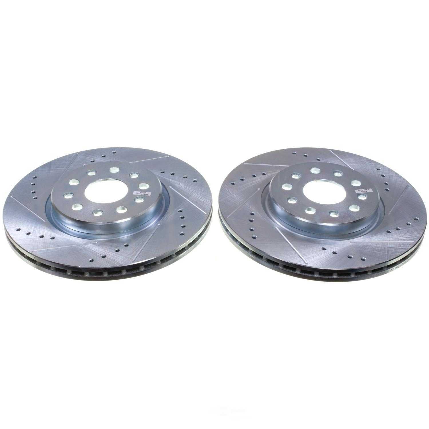 PowerStop AR83114XPR Drilled and Slotted Rotor Pair