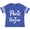 Football Blue and White, variant on Inktastic Paris Bonjour with Hearts in White Text Boys or Girls Toddler T-Shirt