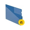 Pendaflex End Tab Poly Out Guides Center "OUT" Tab Letter Blue 50/Box 13542