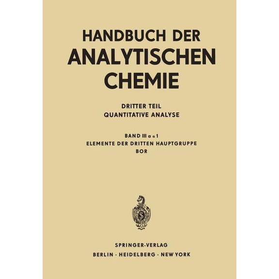 Elemente Der Dritten Hauptgruppe Bor, (Paperback)