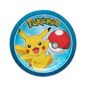 Pokemon Party Supplies Pack Plates Napkins Cups and Table Cover with ...