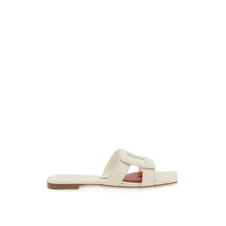 

Roger Vivier Stitching Buckle Mules