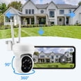 thumbnail image 4 of Cámara de Seguridad, de vigilancia wifi inalámbrico para áreas al aire libre, 4 of 7