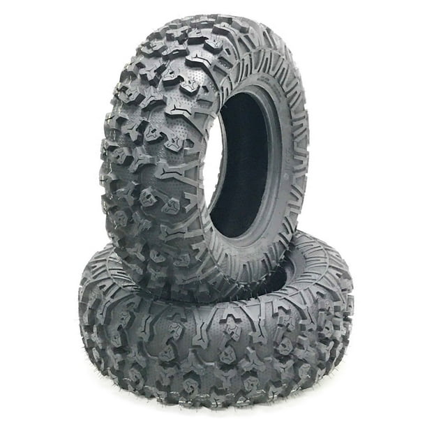 Set of 2 Free Country ATV/UTV Tires 25x812 25x8x12 / 8PR Deep Tread