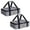 2 pack, variant on Casserole Carrier for Hot or Cold Food, Expandable Insulated Bag, Perfect Lasagna Holder Tote for Potlucks, Picnics, Beaches, Traveling, Fits 15.7" * 11" Baking Dish, Lunch Bag Gray (1PC)