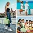 thumbnail image 3 of Watermelon Pattern Insulated Cooler Backpack, Leakproof Lunch Bag with Cute Sunshine and Geometric Design for Outdoor Adventures, 3 of 4