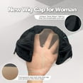 thumbnail image 5 of Lace Wig Grip Cap - Beige Wig Caps for Women, Transparent Lace Front Wig Caps with Adjustable Wig Grip Cap, Non-slip, Comfortable, Ear-Cut Out Design, Machine-Washable, Perfect for Wig Installation, 5 of 8