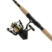 PENN Battle IV Spinning Fishing Combo, 7 Medium Light Rod, 2500 Size Reel