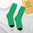 thumbnail image 4 of Goofa Forestgreen Pattern Children's Crew Socks, Kids' Daily Wear and Sports Socks, Breathable Socks, Sports Socks, Moisture-Wicking Socks for Children, 4 of 6
