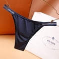 thumbnail image 3 of Bigersell Womens Cheeky Panties Clearance Cute Underwear Women High Cut Panty Style P-338 Cotton Plus Size Panties Ladies Thongs Briefs Mid Waist Women's Briefs Blue L, 3 of 3