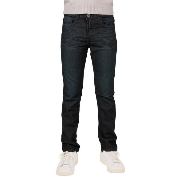 CULTURA AZURE Boy's Super Flex Jeans, Midnight, 14
