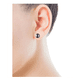 thumbnail image 3 of Aretes Perla Cultivada y Oro 14K GREG J.M. Tres Pares 1.5 cm Largo Perla 7-8 mm Blancas Negras Rosas, 3 of 6