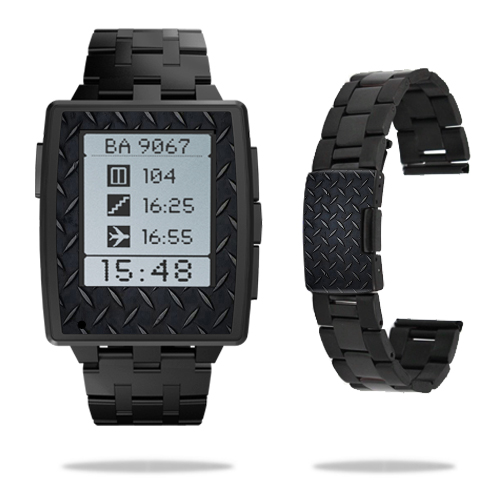 pebble steel watch