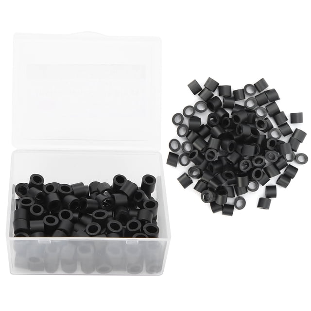 100 anillos de silicona con código de color dental, convenientes para distinguir instrumentos dentales y de ortodoncia, 4 colores disponibles para satisfacer sus diferentes