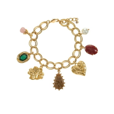 Time and Tru Multicolored Charm Bracelet, 1 Piece