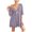 Blue, variant on Women Nightwear Women Sexy Foreign Advanced Sense Pure Desire For High Appearance Ice Silk Home Nightdress