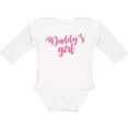 thumbnail image 3 of Inktastic Valentine's Day Daddy's Girl Girls Long Sleeve Baby Bodysuit, 3 of 5