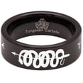 thumbnail image 5 of Snake Tungsten Carbide Ring, 5 of 9