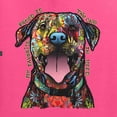 thumbnail image 2 of My Favorite Breed is The One In Need | Colorful Labrador Dog | Dean Russo Art Animal Lover Unisex Crewneck Sweatshirt, Neon Pink, L, 2 of 5