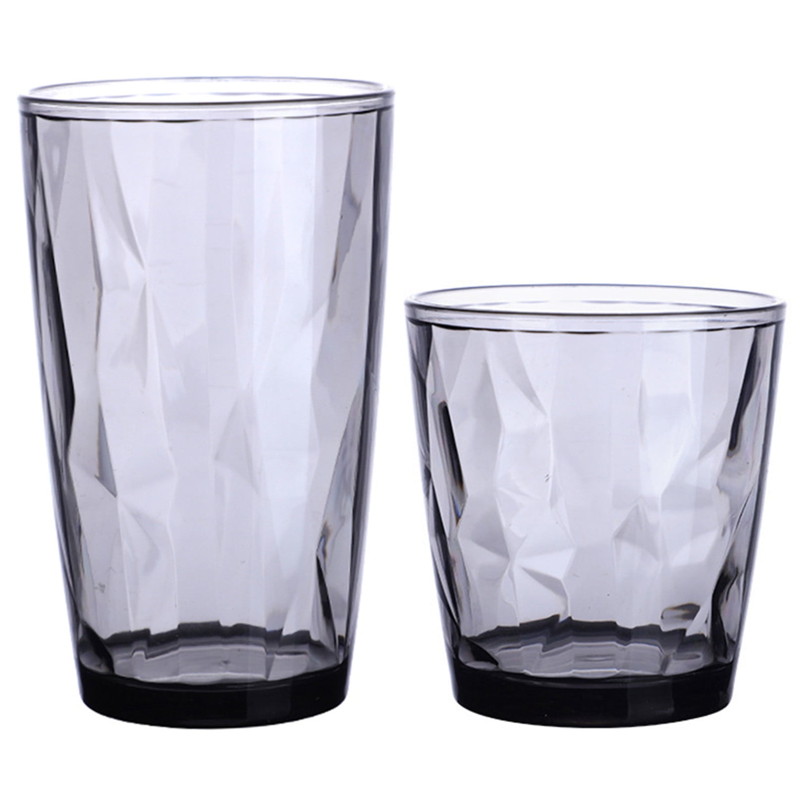 PWFE 10 oz and 16.9 oz Premium Drinking Glasses - Set of 2