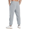 thumbnail image 4 of Htwon Men Active Casual Sweatpants Joggers Slim fit Gym Sport Trousers Track Pants Gray M, 4 of 12