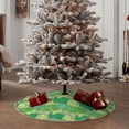 thumbnail image 4 of Sikiie Crocodile And Bush Nativity Christmas Tree Skirt, Jesus Christian Winter Holiday Tree Mat Decoration(30-48IN)48", 4 of 6