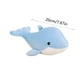 thumbnail image 2 of Juguete de peluche de delfín | Animal de peluche de simulación realista | Tejido de poliéster suave | 7.8 pulgadas | Rosa o azul | Ojos realistas | Coleccionable decorativo | Regalo de peluche | 1, 2 of 5