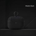 thumbnail image 2 of 2021 AirPods (3rd generation) Case [Canvas Pattern] - TECH CIRCLE Sturdy Simple Case Portable Lightweight Carrying Cover Scratch Resistant Protective Durable Holder Skin with Keychain (Black), 2 of 2