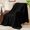 Black, variant on Camel Throw Blanket for Couch and Bed- Super Soft and Warm 3D Checkered Fluffy Fuzzy Fleece Blanket, Luxurious Plush Cozy Blanket for Room Decor Spring, 50x60 inches