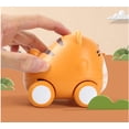 thumbnail image 4 of Coche de juguete, prensa infantil, simpático vehículo de carreras con catapulta para mascotas, juguete educativo - Tigres, 4 of 5