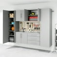 thumbnail image 4 of Prepac Black HangUps Work Storage Cabinet Set U - 6pc, 4 of 9