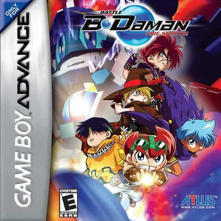 Battle B-Daman Fire Spirits GBA