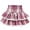 A# Purple/Red Plaid, variant on 1-12 Years Girls Plaid Ruffle Skirt with Lace Trim and Bow High Waist Toddler Kids Trendy Pleated Skirt