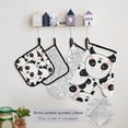 thumbnail image 5 of Happy Cute Pandas 5 Pcs Kitchen Set Heat Resistant Oven Mitts and Non-Slip Pot Holders with Adjustable Cooking Apron, 5 of 6