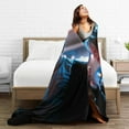 thumbnail image 5 of Jj Star Maybank Throw Blanket Ultra Soft Lightweight Throws Flannel Warm Blanket for Couch Bed All Seasons 40"X30", 5 of 5