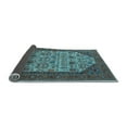 thumbnail image 2 of Ahgly Company Indoor Rectangle Oriental Light Blue Industrial Area Rugs, 6' x 9', 2 of 4