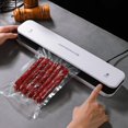 thumbnail image 2 of Máquina selladora al vacío Sellador al vacío de alimentos Sistema automático de sellado de aire para almacenamiento de alimentos Modos de alimentos secos y húmedos Diseño compacto de 15 pulg, 2 of 5