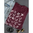 thumbnail image 3 of Butterflies And Sparkles T-Shirt Women -Smartprints Designs, Female XX-Large, 3 of 4
