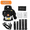 52CC 2 Cycle 550CFM 1.7HP 200MPH(Black), variant on Floseru Leaf Blower, Gas Blower, Gas Leaf Blower for Lawn Care, 2 Stroke Engine 665 CFM Air Volume Tank Leaf Blower 63CC Gas Powered Backpack Snow Blower