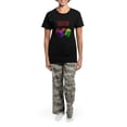 thumbnail image 4 of CafePress - Statistics Joke Women's Dark Pajamas - Women's Short Sleeve Print T-Shirt and Pants Dark Cotton Pajama Set, 4 of 7