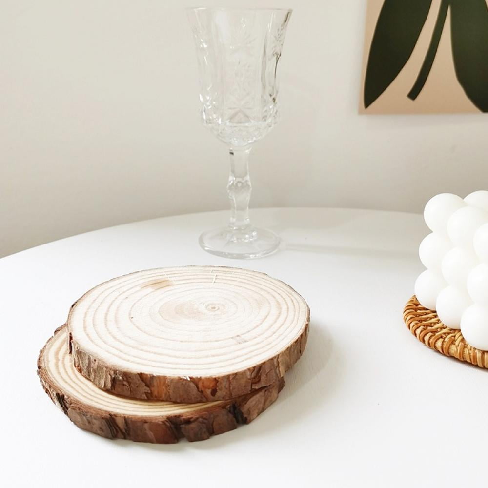 Wood Slice Coasters Woodslice Coasters Rustic Coaster Wedding